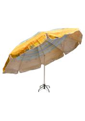 Зонт пляжный фольгированный с наклоном (4 расцветок) 150 см 12 шт/упак М44457 - фото 11